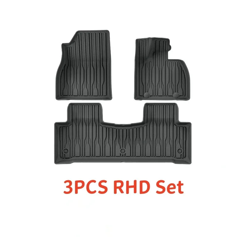 TPE Car Floor Mats, Backrest Mats and Cargo Liners, All Weather Waterproof For BYD Sealion 7 (RHD & LHD) - NeoBYD