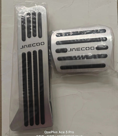 Premium Aluminum Pedal Cover for Jaecoo Models