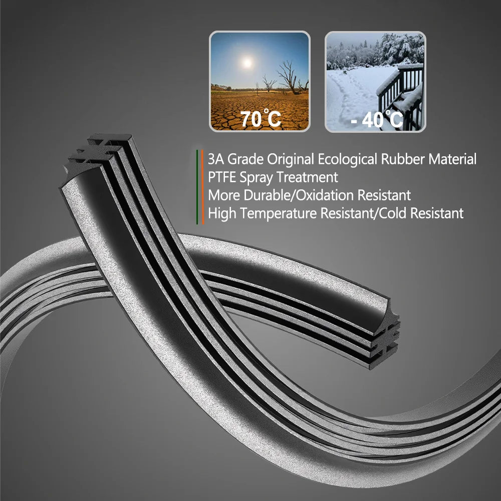 Choice Silent Front Wiper Blades for BYD Sealion 7 2024 - NeoBYD