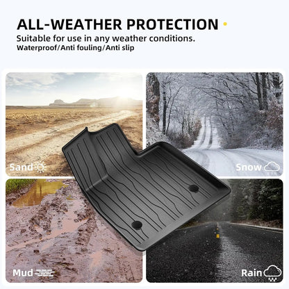 TPE Floor Mats and Cargo Liner, All Weather Floor Liners Trunk Mat LHD & RHD For BYD Seal U / Sealion 6