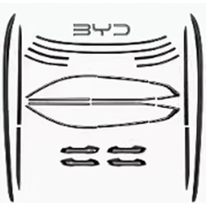 Interior / Exterior Car Accessory Badges and Logo Insignia Packages for BYD Seal U - NeoBYD