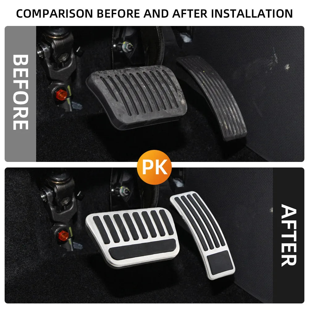 Choice BYD Atto3 Pedal Covers Non Slip Pad Protector - NeoBYD