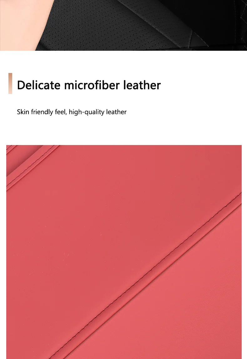 Car Seat Back Anti-Kick Leather Protective Pad For BYD - NeoBYD