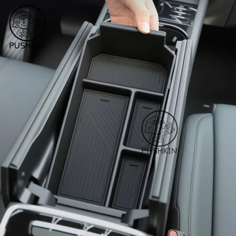 Armrest Box Storage Box For jaecoo j7 PHEV 2025 2024 2023 Car Central Armrest Storage Box Content Center Console