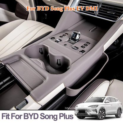 Central Control Panel + Cup Holder + Wireless Charging Silicone Protective Pad For BYD Seal U / Sealion 6 - NeoBYD