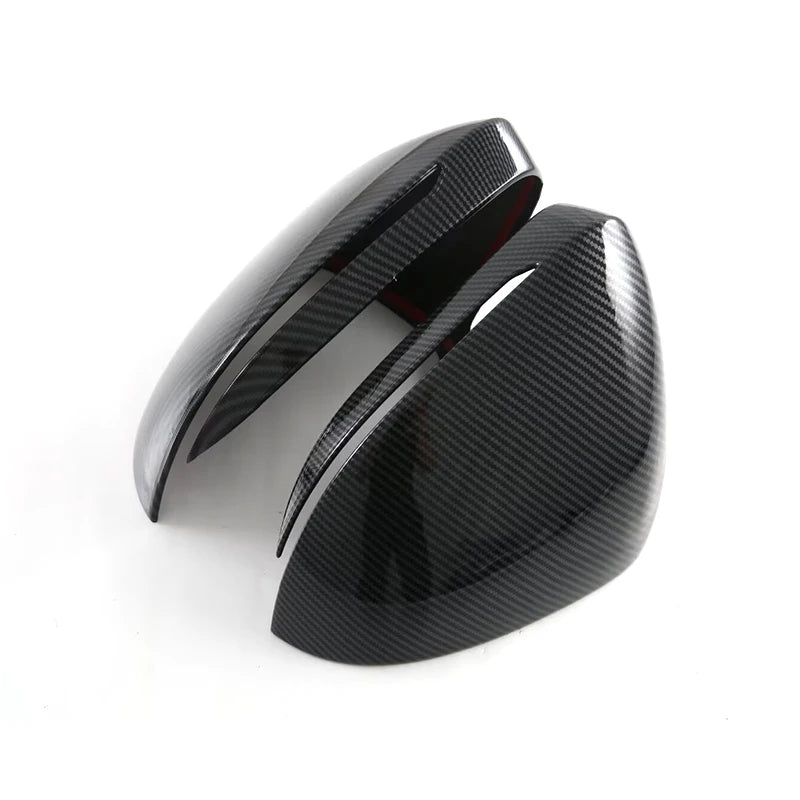 LHD RHD For BYD Sealion 7 Sea lion 07 EV 2024 2025 Carbon Car Side Rearview Mirror Cover Trim Sticker Decorative Accessories
