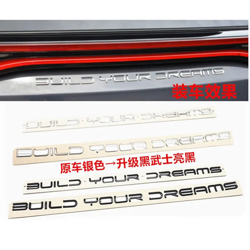 BYD Seal Trunk Emblem Black Letter 1pc KCSZHXG For EV - NeoBYD