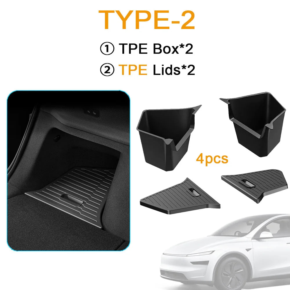 Tesla Model Y Trunk Organizer Upgrade