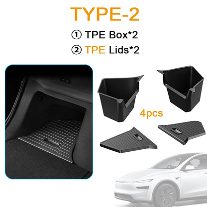 Tesla Model Y Trunk Organizer Upgrade