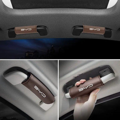 Leather Roof Handle Anti-scratch Protector Case For BYD - NeoBYD