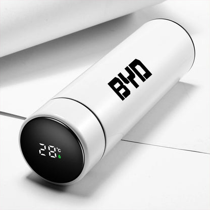 Car Intelligent Thermos Bottle For BYD Tang F3 E6 Atto 3 Yuan Plus Song Max F0 G3 I3 Ea1 Dmi 2din 2014 G6 Pro Auto Accessories - NeoBYD