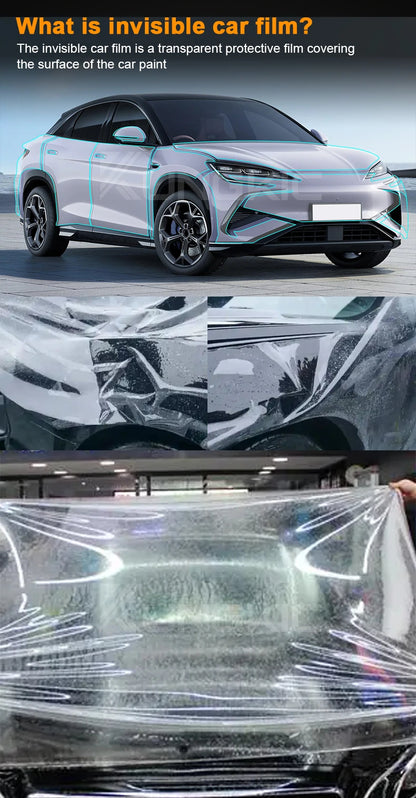 Front Headlight Rear View B C Pillars TPU Paint Protection Film For BYD Sealion 7 - NeoBYD