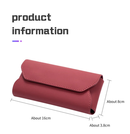 Leather Glasses / Sunglasses Case Clip Storage Box For BYD - NeoBYD