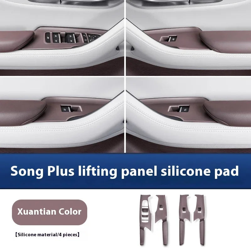 Central Control Panel + Cup Holder + Wireless Charging Silicone Protective Pad For BYD Seal U / Sealion 6 - NeoBYD