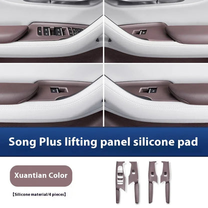 Central Control Panel + Cup Holder + Wireless Charging Silicone Protective Pad For BYD Seal U / Sealion 6 - NeoBYD