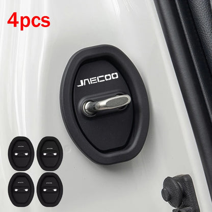 4 pcs Extendable Silicone Car Door Lock Covers Waterproof Rust-proof Protection For Chery Jaecoo J7 J8 2023 2024 2025 Auto
