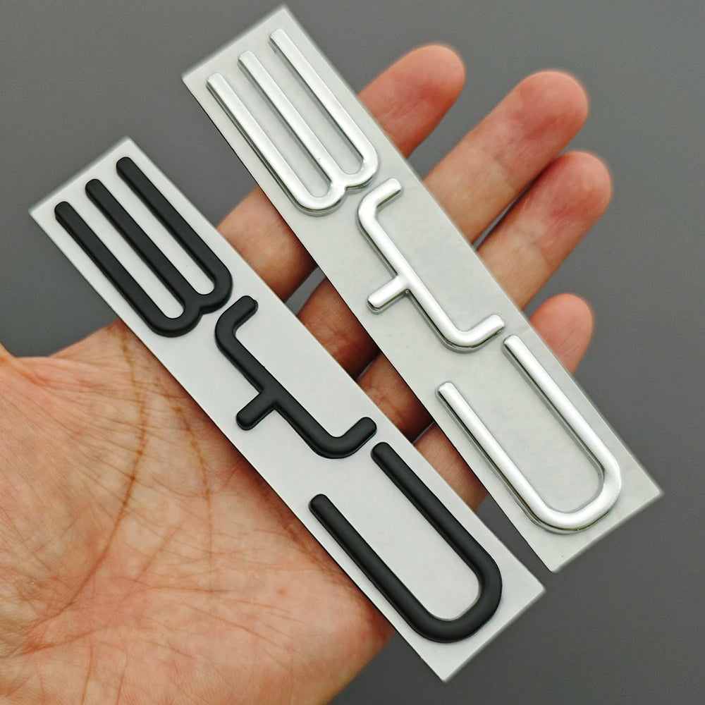 3D Metal BYD Logo Car Emblem Badge Rear Trunk Sticker Accessories For BYD - NeoBYD