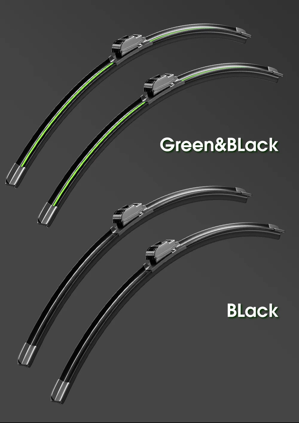 Front Windshield Wiper Blades For BYD Dolphin - 2 Pieces