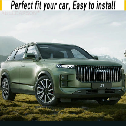 For JAECOO J7 2023 2024 Car Rear Trunk Curtain Cover Rack Partition Shelter Interior Car-styling Decoration Accessories