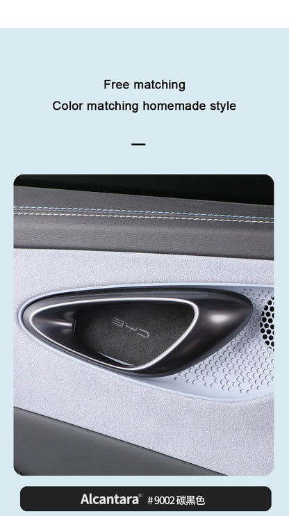 BYD Seal Suede Door Handle Patch Covers 4Pc EV Kit Pro - NeoBYD