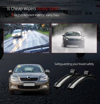 Front Windshield Wiper Blades For BYD Dolphin - 2 Pieces