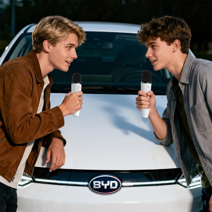 BYD & DENZA Official Factory Car Karaoke Microphone With Receiver For BYD - NeoBYD