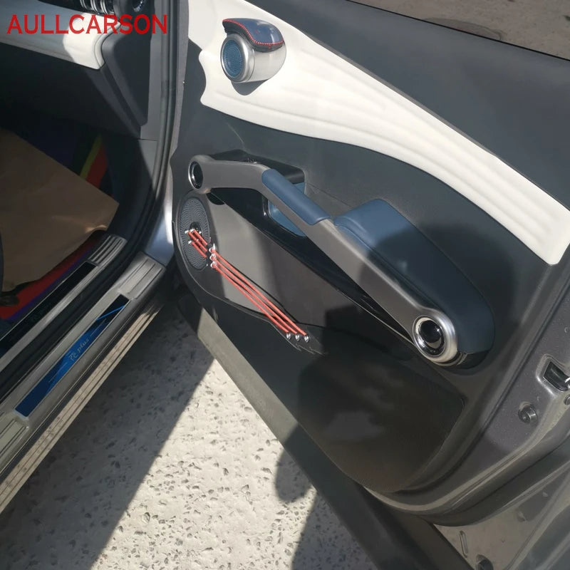 Choice BYD Atto 3 Leather Car Door Kick Pad Protector Kit - NeoBYD