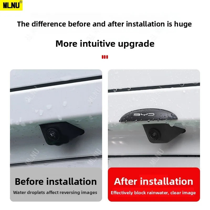 Rear Camera Rain Cover Sunproof Premium ABS Adhesion For BYD - NeoBYD