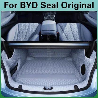 BYD Seal EV Trunk Mat Leather Waterproof For EV Owners - NeoBYD