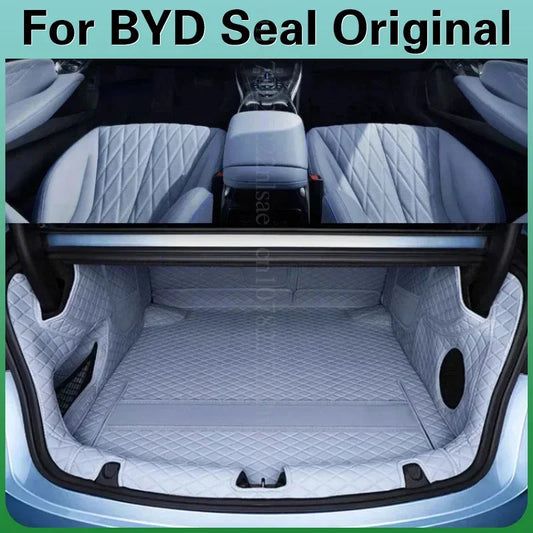 BYD Seal EV Trunk Mat Leather Waterproof For EV Owners - NeoBYD