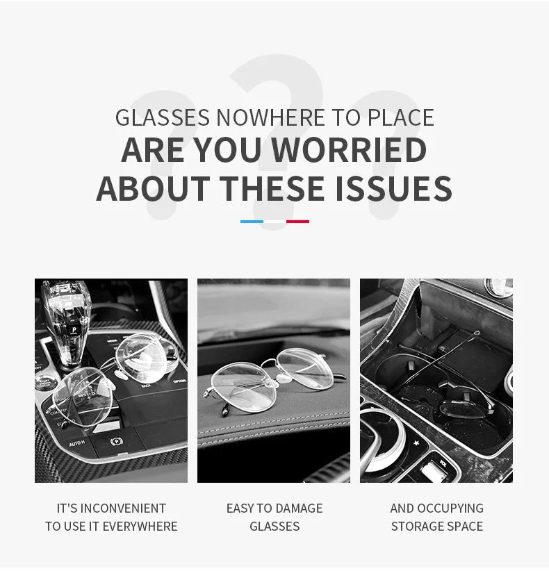 Car Visor Sunglasses/Glasses Holder Case Clip Box For BYD - NeoBYD