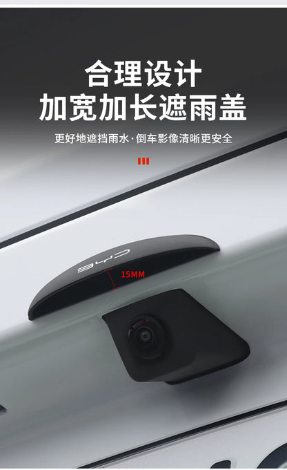 Rear Camera Rain Cover Sunproof Premium ABS Adhesion For BYD - NeoBYD