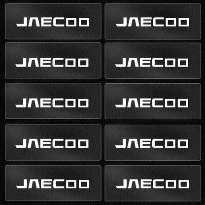 Car Metal Emblem Audio or Steering Wheel Stickers Reflective Decor Decals For JAECOO J7 J6 J7 J8 Phev 2025 2024 2023 Ruigu 9