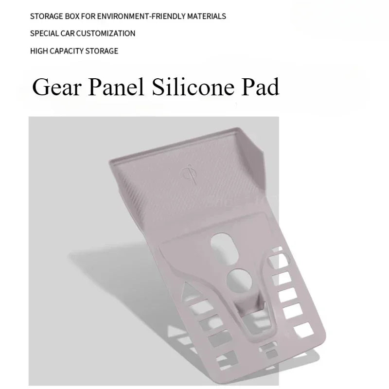 For BYD SONG PRO DMI Central Control Button All-inclusive Silicone Pad Interior Scratch-proof Modified Protective Accessories