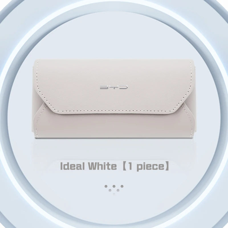 Leather Glasses / Sunglasses Case Clip Storage Box For BYD - NeoBYD