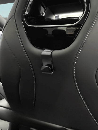 BYD Car Seat Back Hook ABS Headrest Hanger 2 Pack Black - NeoBYD