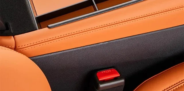 Center Console Precise Fit Divided Compartments ABS+Leather Pad Storage Box For BYD Sealion 7 - NeoBYD