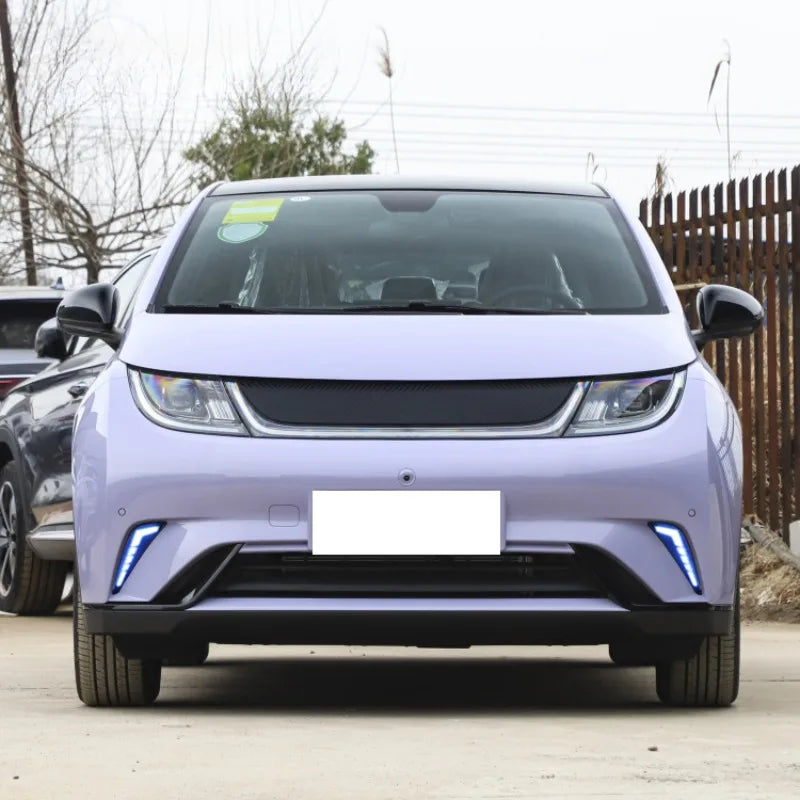 LED Daytime Running Light DRL Dynamic Turn Signal Front Bumper Fog Lights Driving Lamp Night Blue For BYD Dolphin