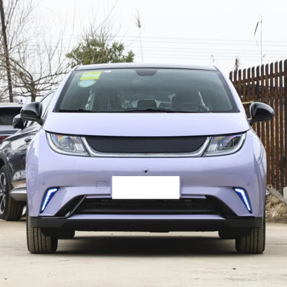 LED Daytime Running Light DRL Dynamic Turn Signal Front Bumper Fog Lights Driving Lamp Night Blue For BYD Dolphin