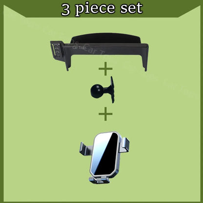 Mobile Phone Holder for Jaecoo J7 2025 2024 2023 13.2" Screen Base Car Wireless Charger Stand Gravity Mount Auto Accessories