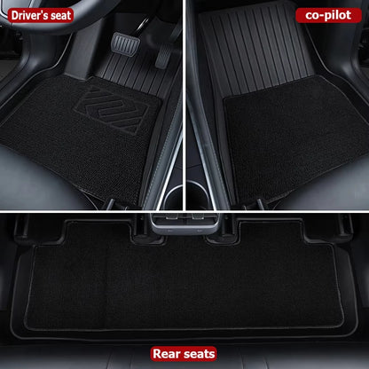 Premium Custom Fit Tesla Floor and Luggage Mats