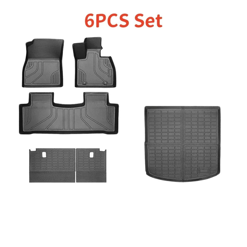 TPE All Weather Waterproof Car / Trunk / Frunk / Backrest Floor Mats (Only RHD) For BYD Sealion 7 - NeoBYD