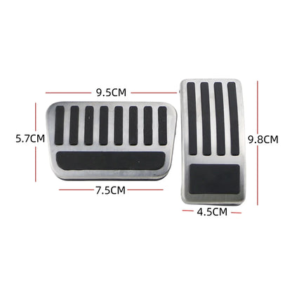 Gas Accelerator and Brake Pedals Cover Anti-slip Protective Pad For BYD Dolphin - NeoBYD
