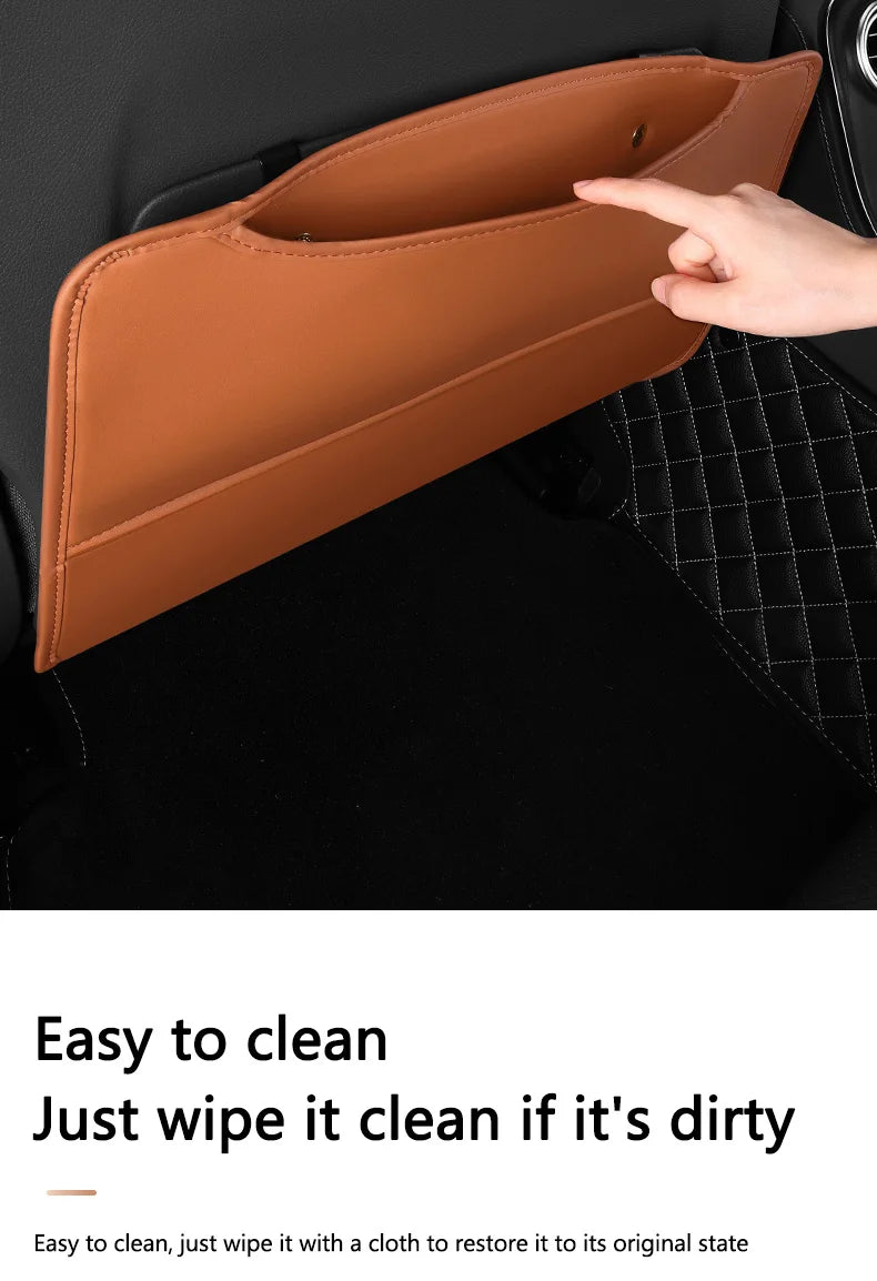 Car Seat Back Anti-Kick Leather Protective Pad For BYD - NeoBYD