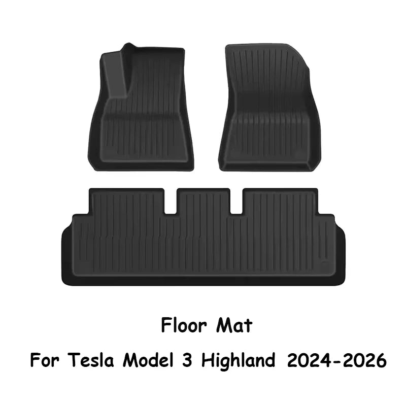 Premium Custom Fit Tesla Floor and Luggage Mats