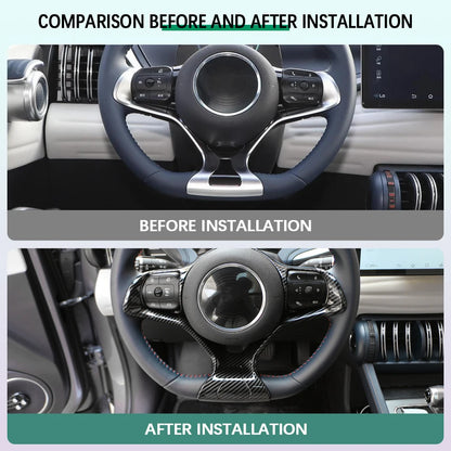 Steering Wheel Panel Cover Decoration Sticker For BYD Dolphin - NeoBYD
