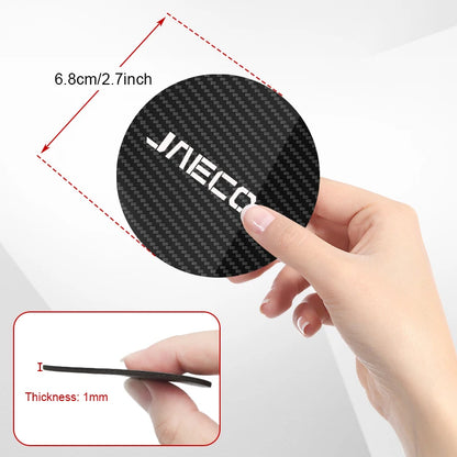 2Pcs Car Cup Holder Mat for Chery Jaecoo J7 J8 7 Phev 2025 2024 2023 Anti Slip Leather Water Cup Coasters Pads Accessories