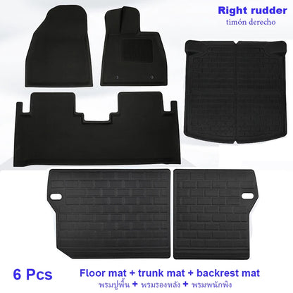 Front, Rear and Trunk Floor Mats / Cargo Liner Protector Waterproof Non-slip For BYD Seal RHD - NeoBYD