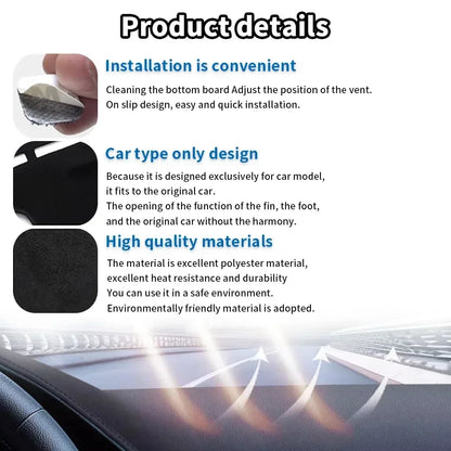 Dashboard Mat Sunshade Protective Carpet Car Cover Non-slip Pad For BYD Seal U / Sealion 6 - NeoBYD