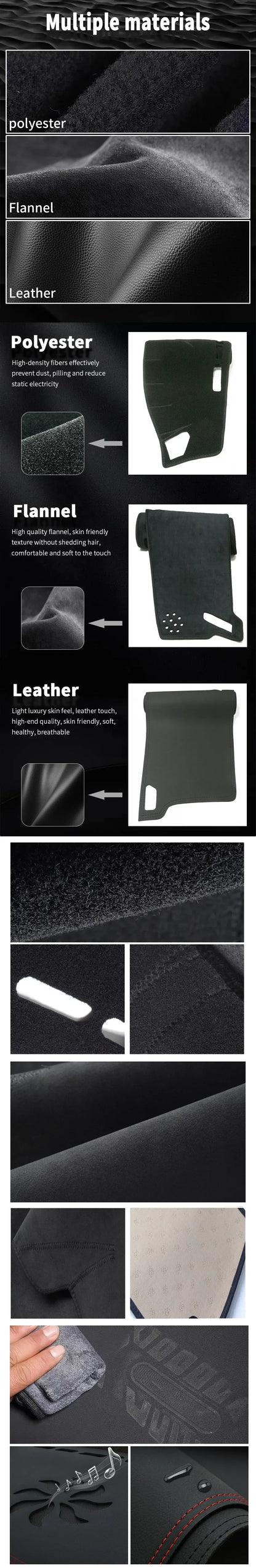 Dashboard Mat Sunshade Protective Carpet Car Cover Non-slip Pad For BYD Seal U / Sealion 6 - NeoBYD